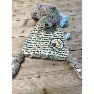 Disney Baby Winnie the Pooh Security Blanket Lovey Plush Toy‎ Beige